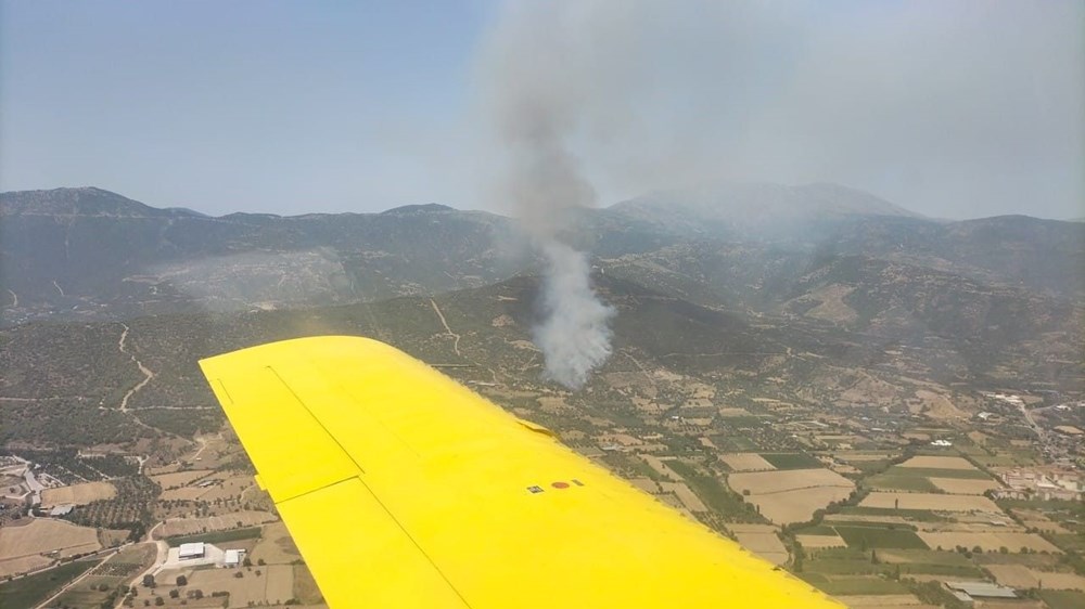 Afyonkarahisar, Kütahya ve İzmir'de orman yangını - 7