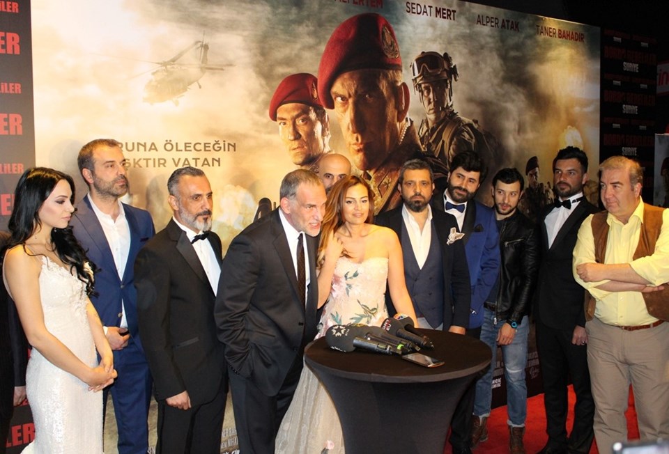 Bordo Bereliler Suriye filminin galası yapıldı - 1
