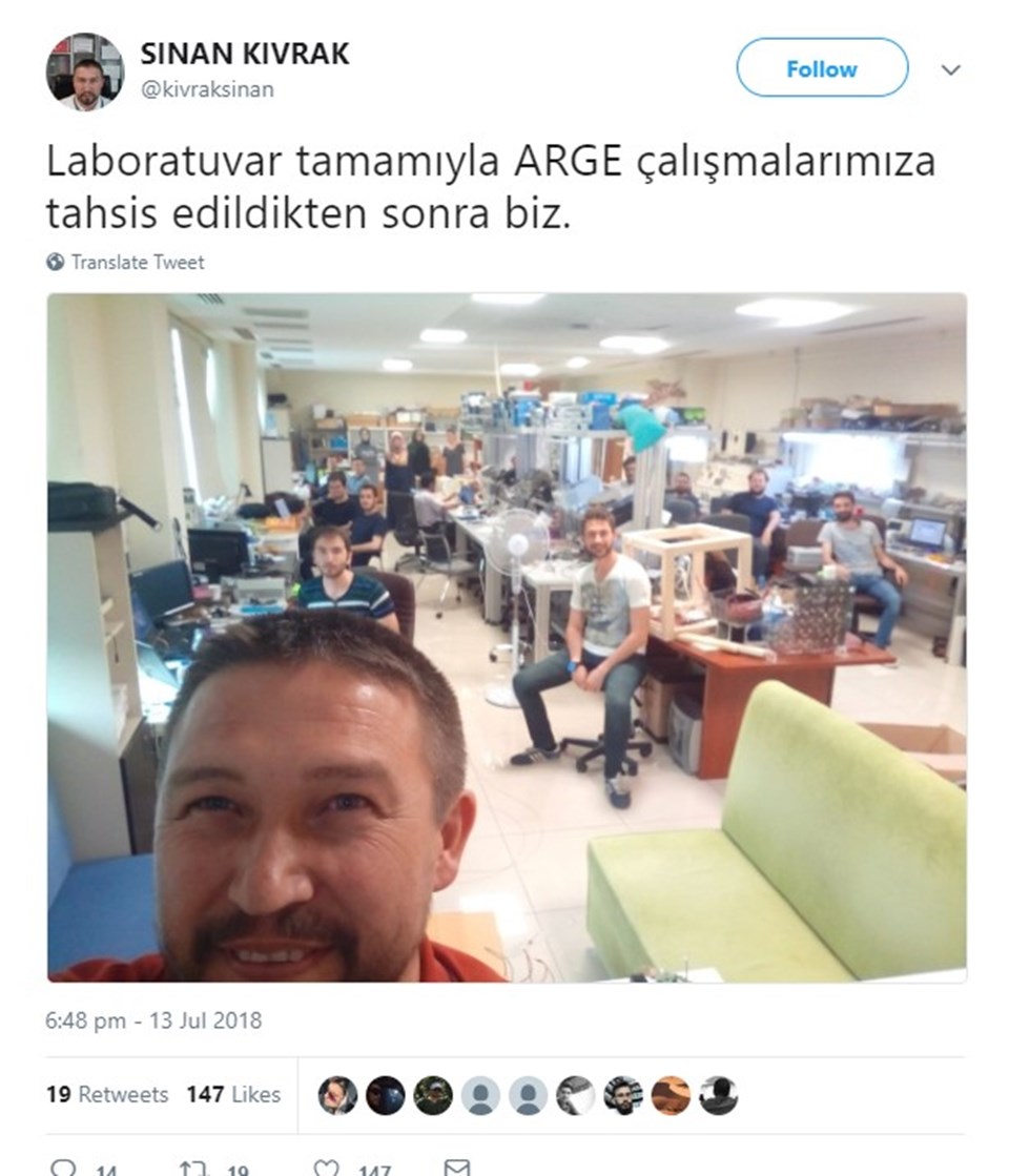 Sanayi ve Teknoloji Bakanı Mustafa Varank, üniversitedeki Ar-Ge laboratuvarının kapanmasını engelledi - 1