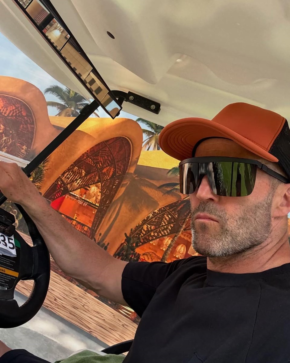 Aksiyon yıldızı Jason Statham Antalya'da - 1