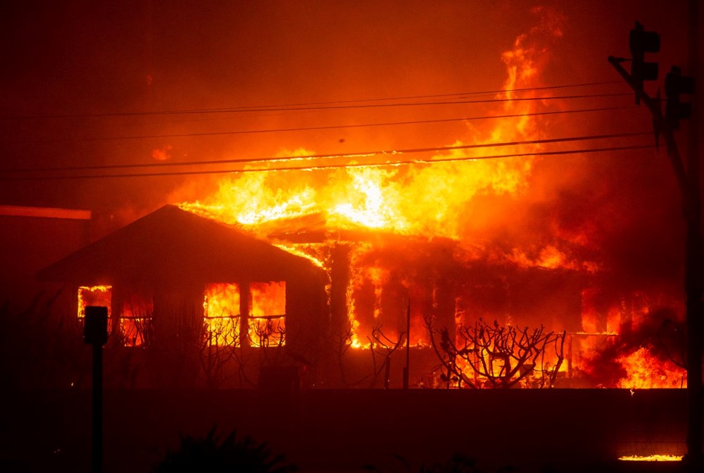 Los Angeles ateş çemberinde: Felaketin boyutu uydu fotoğraflarında - 7