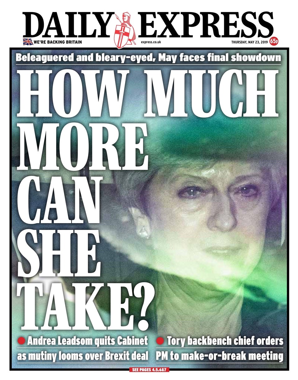 İngiliz basınından, Başbakan May istifa edecek iddiası - 2