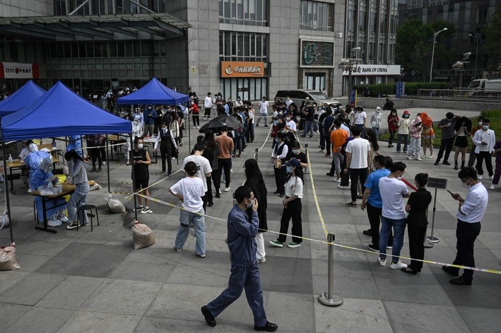 Çin'de yeniden karantina paniği: Pekin'de raflar boş kaldı - 5
