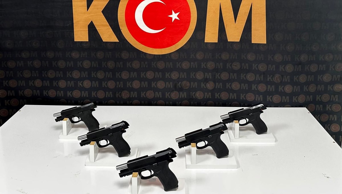 Mardin'de ruhsatsız silaha gözaltı