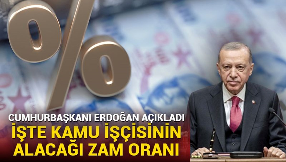 Kamu işçisinin zam oranı belli oldu