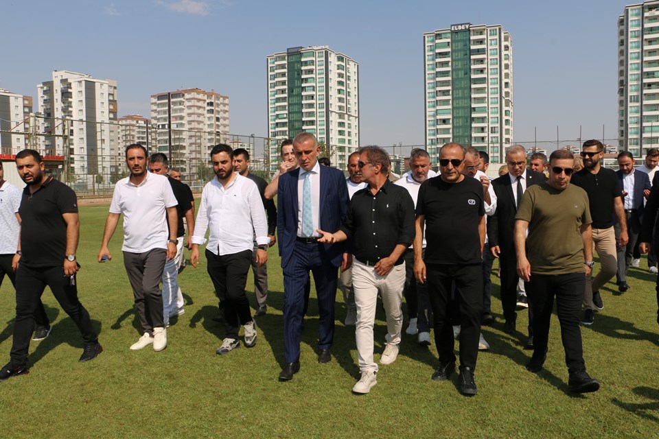 TFF Başkanı Hacıosmanoğlu, Amedspor tesislerini ziyaret etti - 1