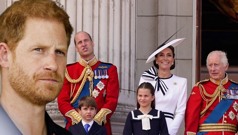 3 yıl sonra buzları erittiler! Kraliyet ailesi, Prens Harry'yi unutmadı