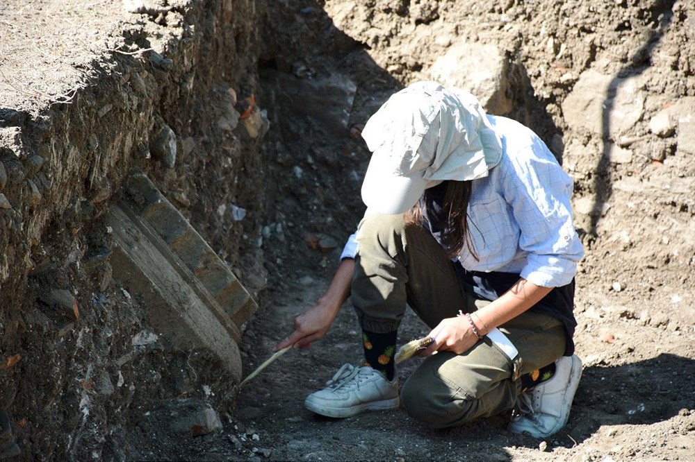 Muğla Lagina Hekate Kutsal Alanı'ndaki yapılar ayağa kaldırılıyor - 4