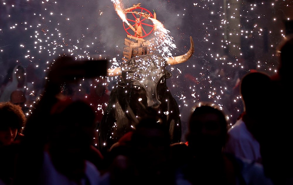 İspanya'nın ünlü San Fermin Festivali iki yıl aradan sonra başladı - 5