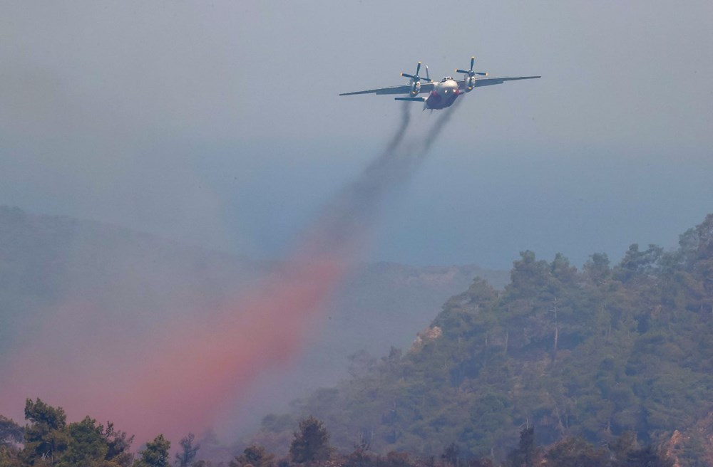 Marmaris'te orman yangını: Bakanlar son durumu açıkladı - 58