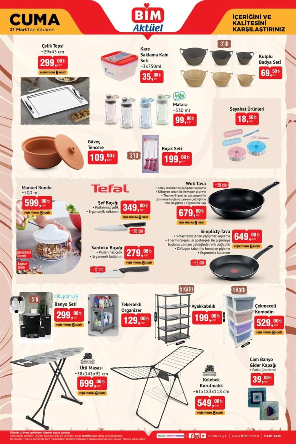 BİM'den Mart Ayı Bombası: Evinizi Yenileyecek İndirimler! 84 3MQislvQsEyEcMLwqAp8Jg