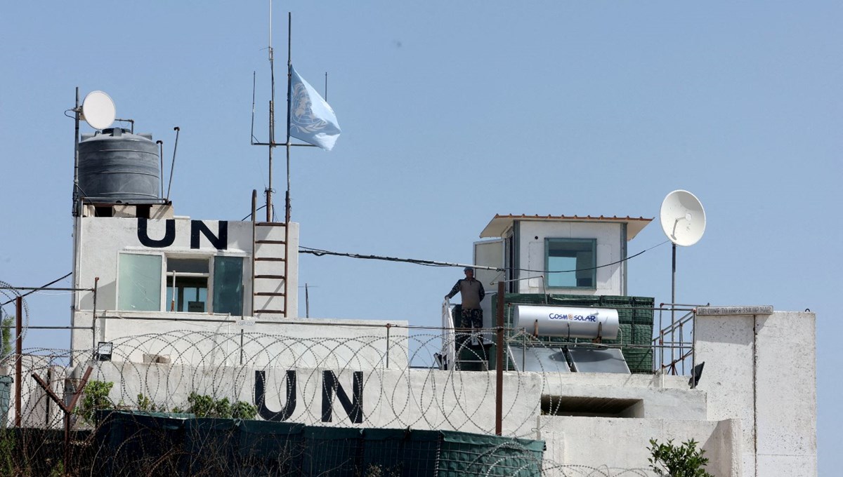 İsrail'e ait drone, Birleşmiş Milletler karargahına düştü