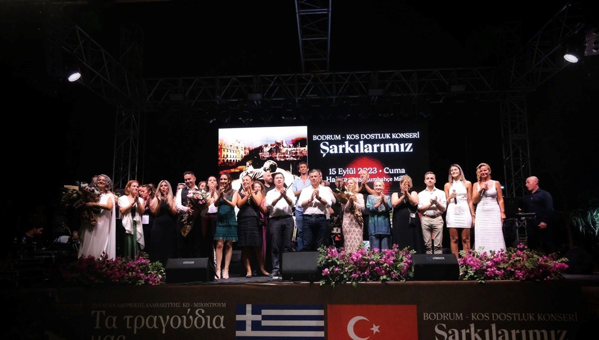 Türk ve Yunan sanatçılardan Bodrum'da Türk ve Yunan sanatçılardan Bodrum'da