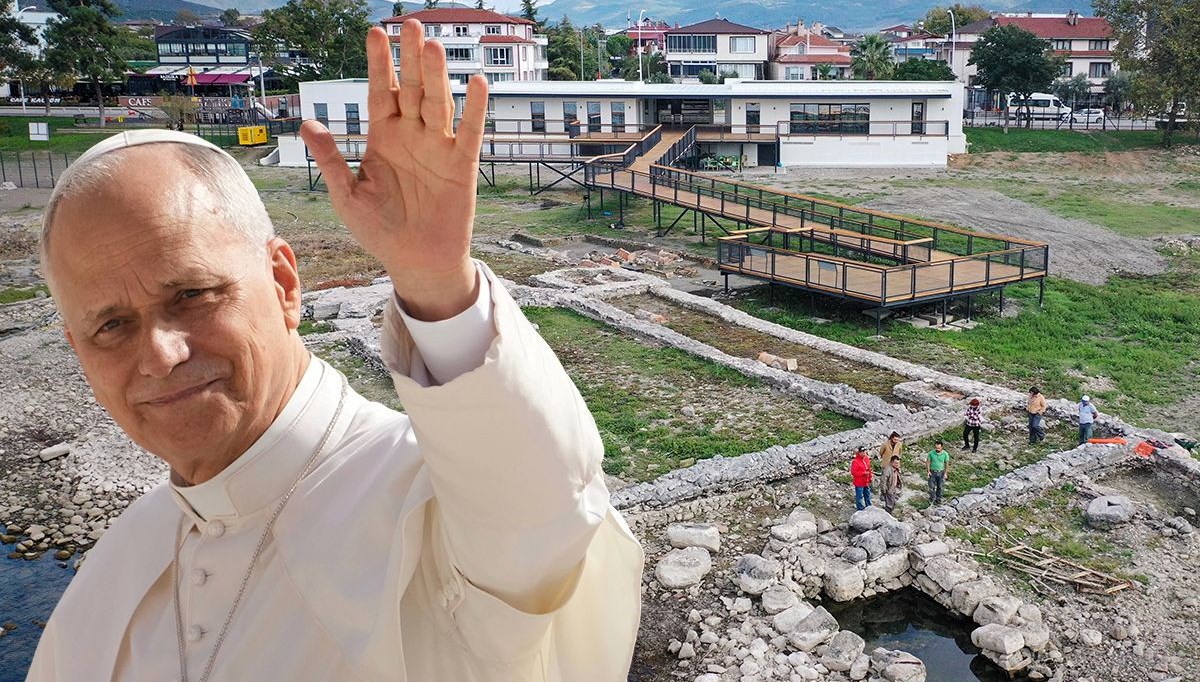 İznik Papa 14. Leo için hazırlanıyor