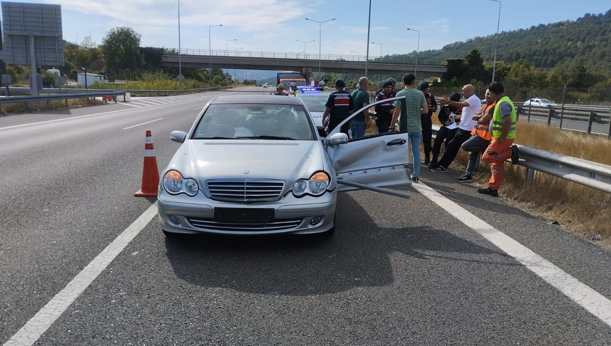 Köpeğe çarpan araçtan indi, otomobilin çarpması sonucu öldü