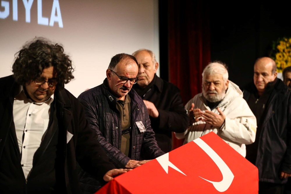 Usta oyuncu Emin Gümüşkaya son yolcuğuna uğurlandı - 4