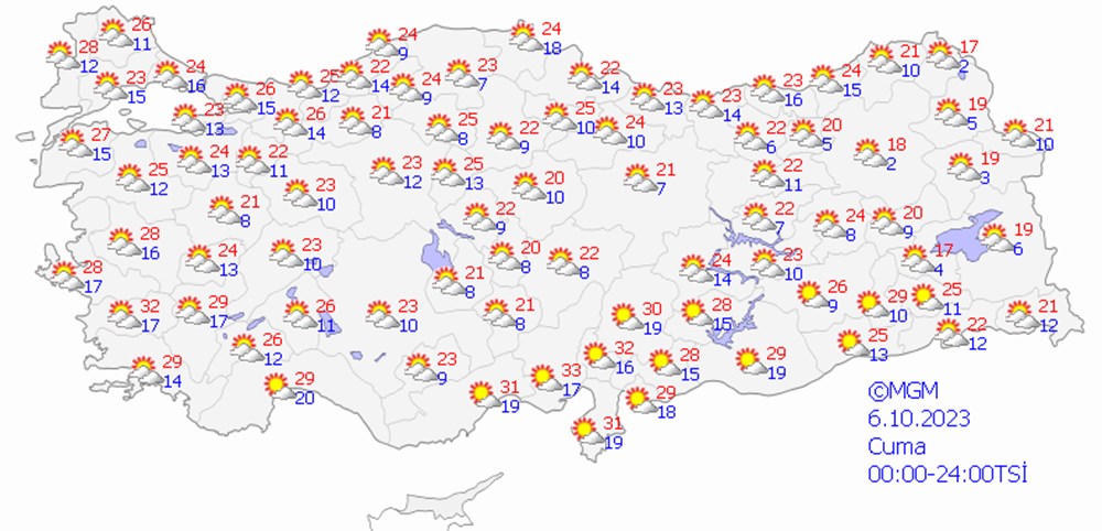 Sağanak yağmur, soğuk havayla birlikte geri dönüyor: İstanbul'da sıcaklıklar bir anda 18 dereceye düşecek! - 6