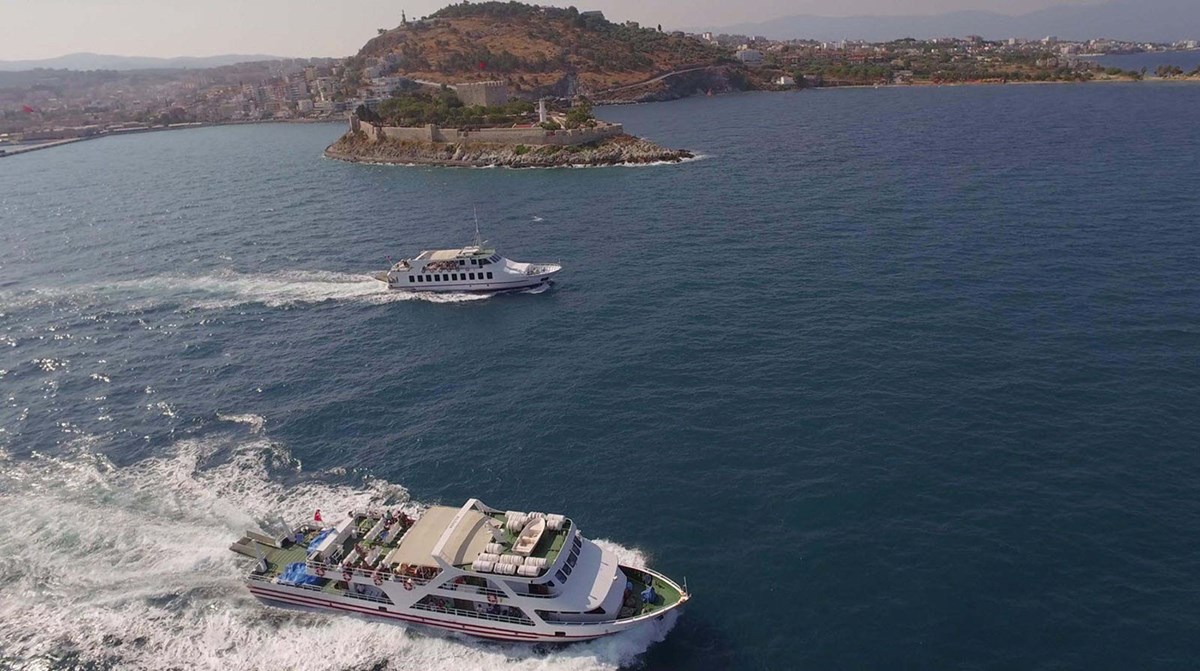 Yunan adalarına yeni rota Yunan adalarına yeni rota