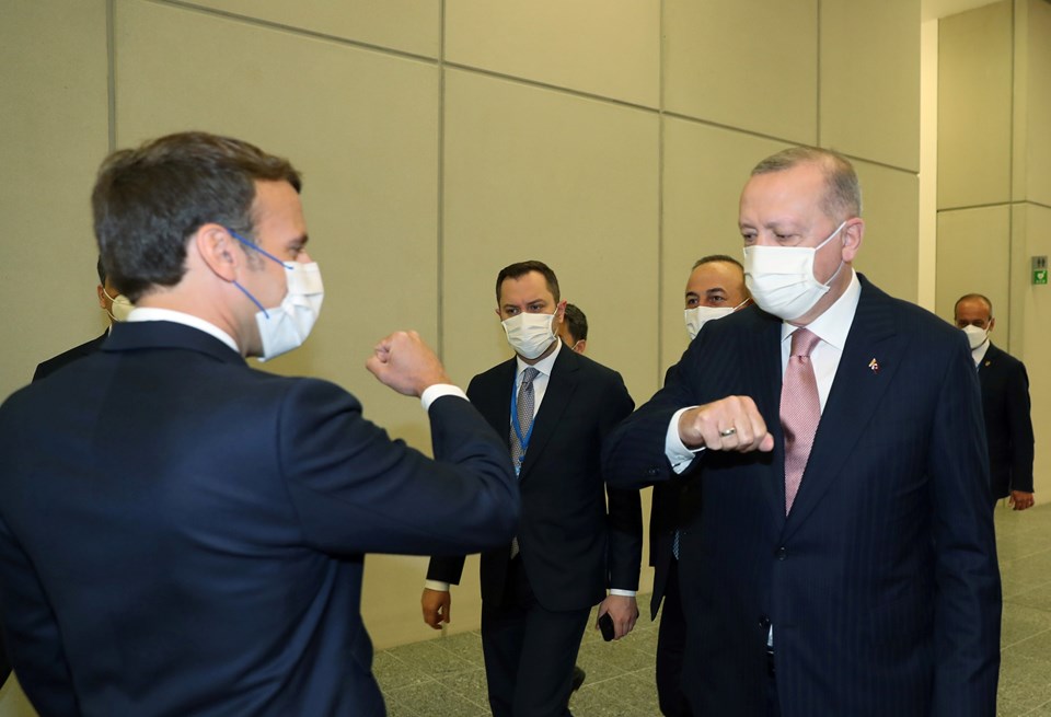 Macron: Erdoğan ile görüşme "yatıştırıcı bir iklimde" gerçekleşti - 1