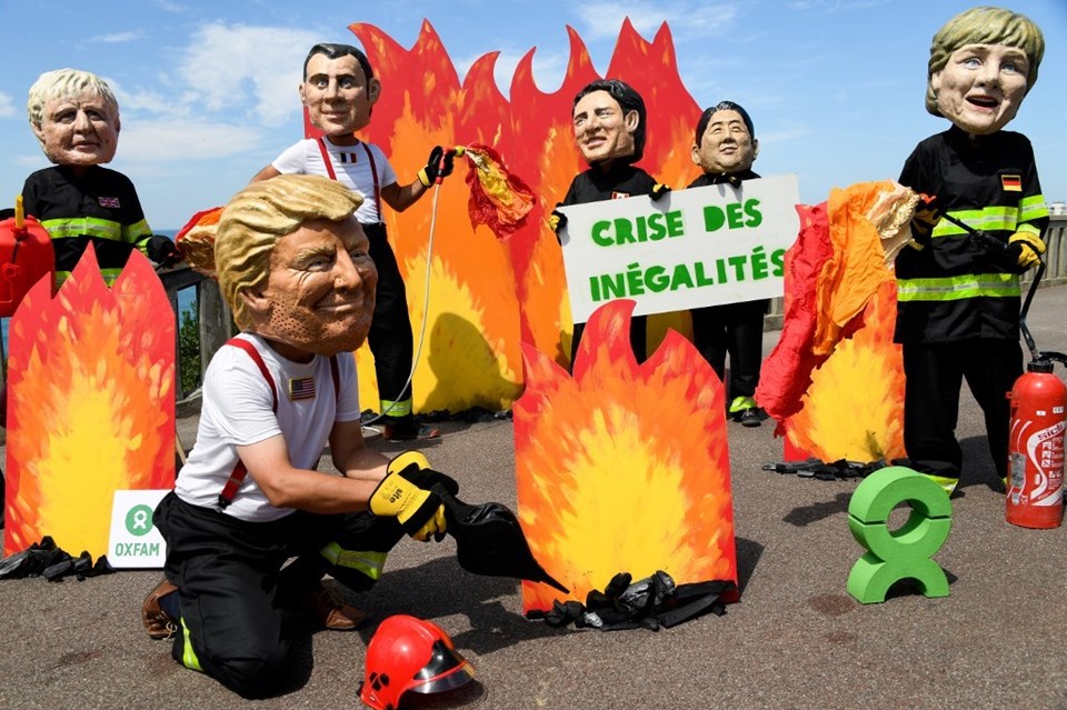 Fransa'da G-7 Zirvesi öncesi yoğun güvenlik önlemi - 1