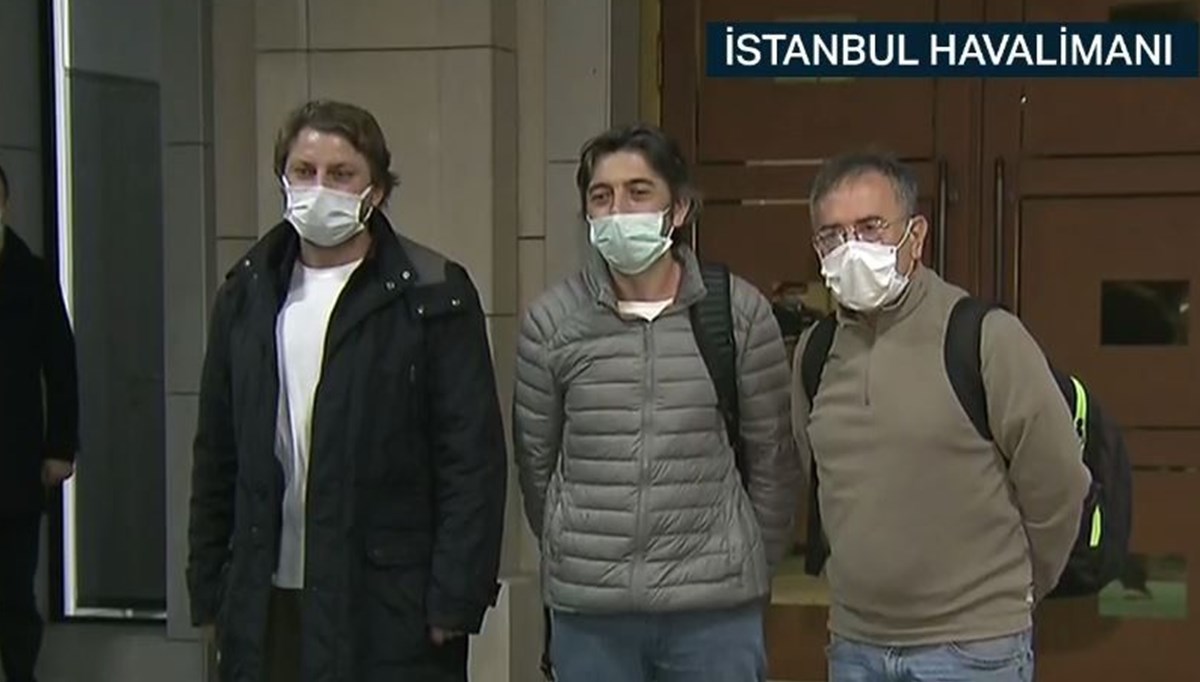 SON DAKİKA: Kurtulan 3 Türk denizci İstanbul'da