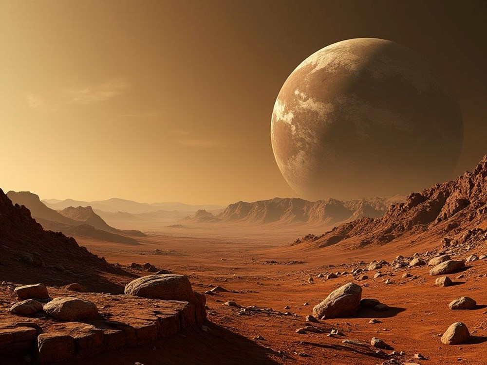 Mars'ın yüzeyinin altında gizemli yapılar keşfedildi - 6