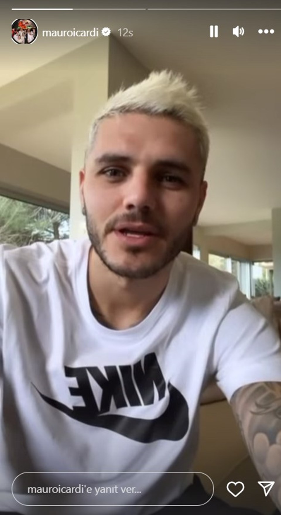 Mauro Icardi, Cem Karaca şarkısı söyledi! "Bekle Beni" performansı gündem oldu - 2