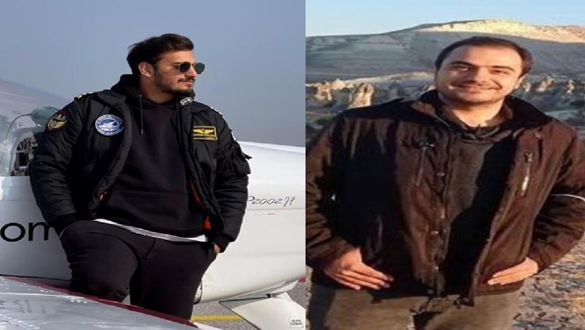 Furkan Otkum ile öğrenci pilot Murat Avşar, kazada hayatı kaybetti.