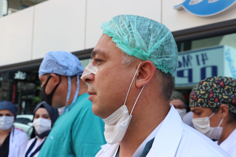 Hastanede güvenlik görevlisi ve doktora saldırı - 6
