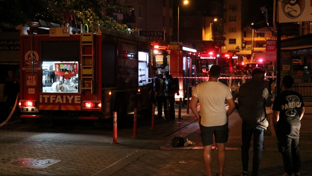 Bodrum katta yangın: Dumanlar tüm binayı sardı