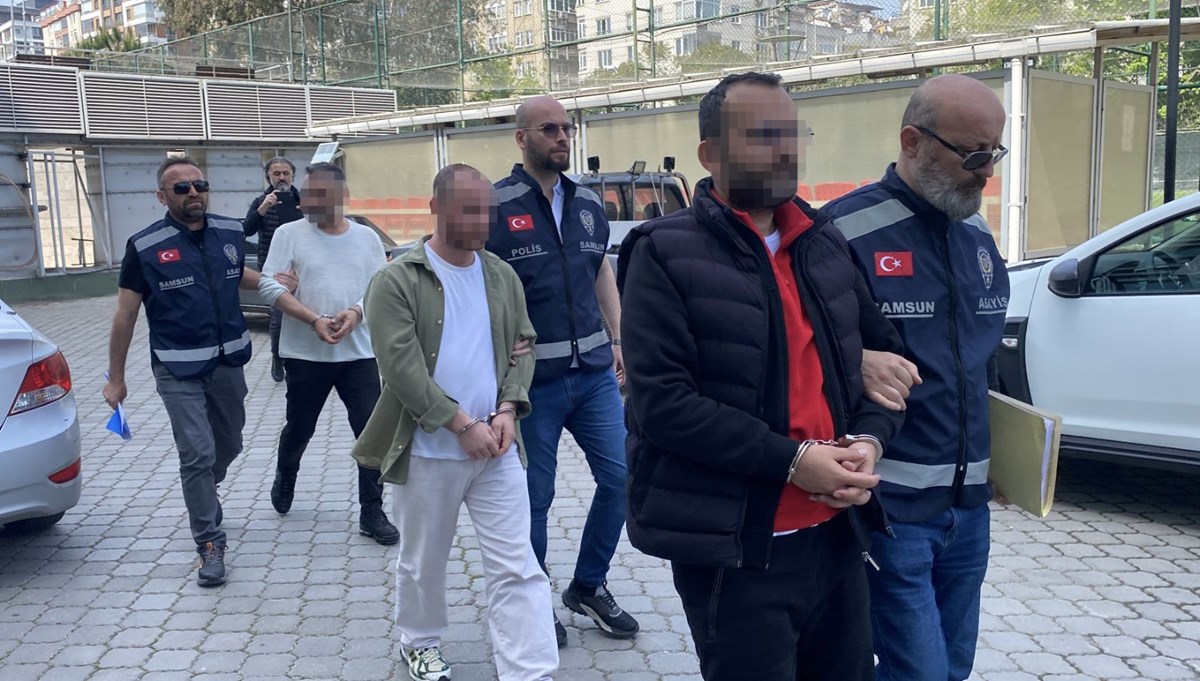 Samsun'da otel inşaatında hırsızlık Samsun'da otel inşaatında hırsızlık