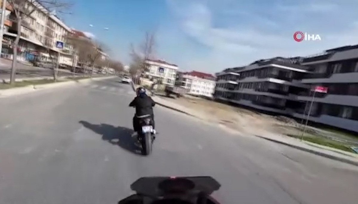 Beylikdüzü'nde film sahnelerini aratmayan kovalamaca Beylikdüzü'nde film sahnelerini aratmayan kovalamaca