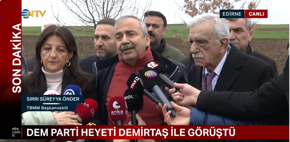 DEM Parti İmralı heyeti Edirne'de Selahattin Demirtaş ile görüştü - 3