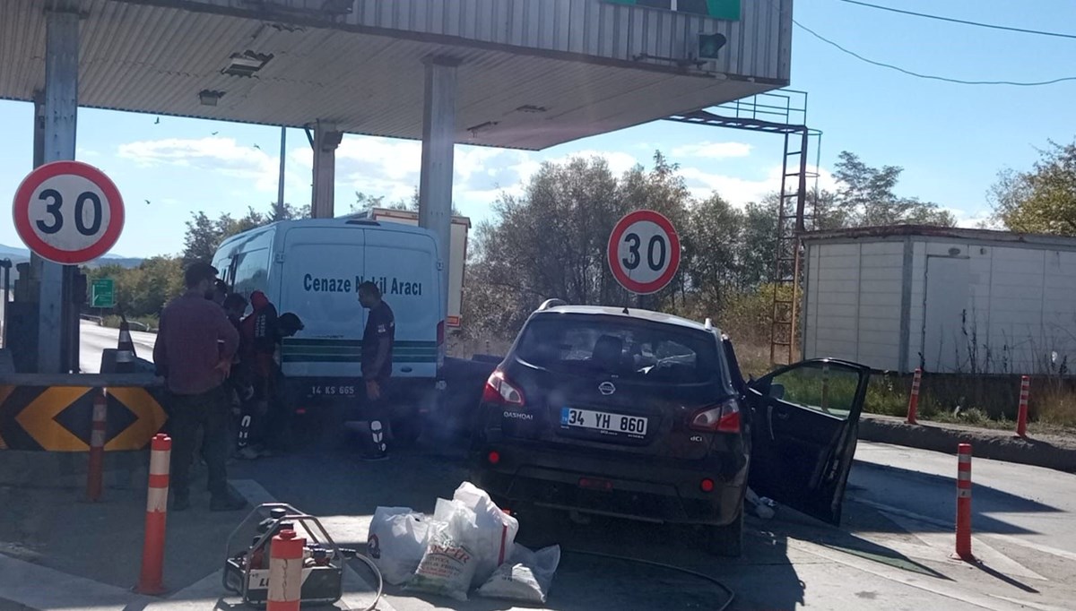 Gişelerde feci kaza: Bir kişi hayatını kaybetti