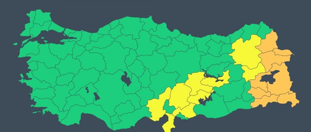 Havalar ısınıyor nisan yağmurları geliyor! (Hafta sonu hava nasıl olacak?) - 3