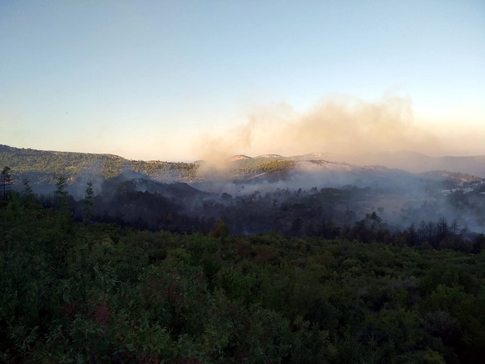 Manavgat'ta büyük orman yangını - 4