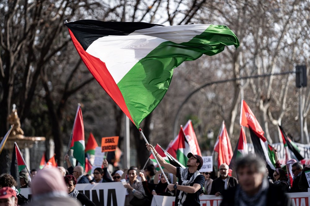 Avrupa, Filistin için meydanlara indi: "Bu bir savaş değil, soykırım" - 5