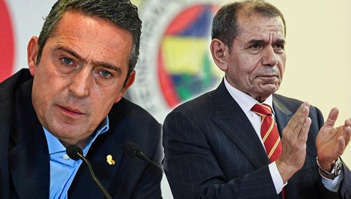 Fenerbahçe-Galatasaray derbisi öncesi başkanlar Ali Koç ve Dursun Özbek'in derbi karnesi