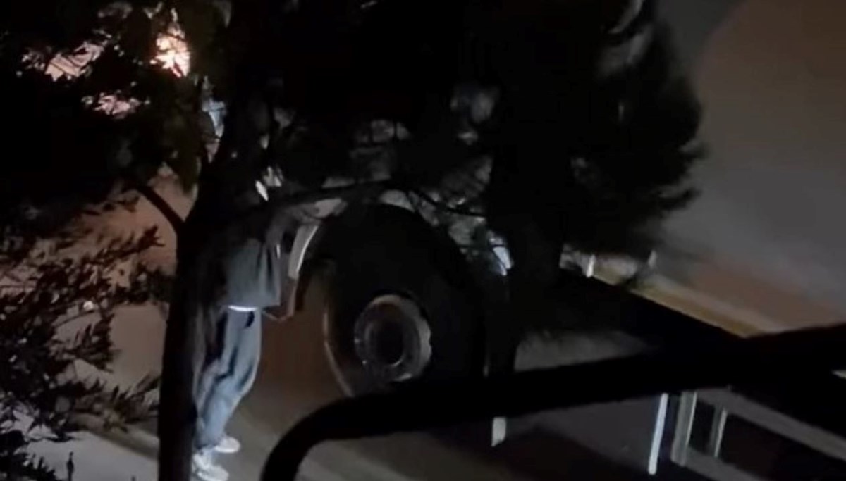 Temizlik kamyonu şoförüne levyeli saldırı