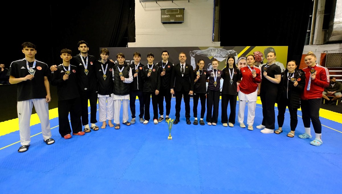 Tekvando Milli Takımı, Sırbistan'da zirvede!