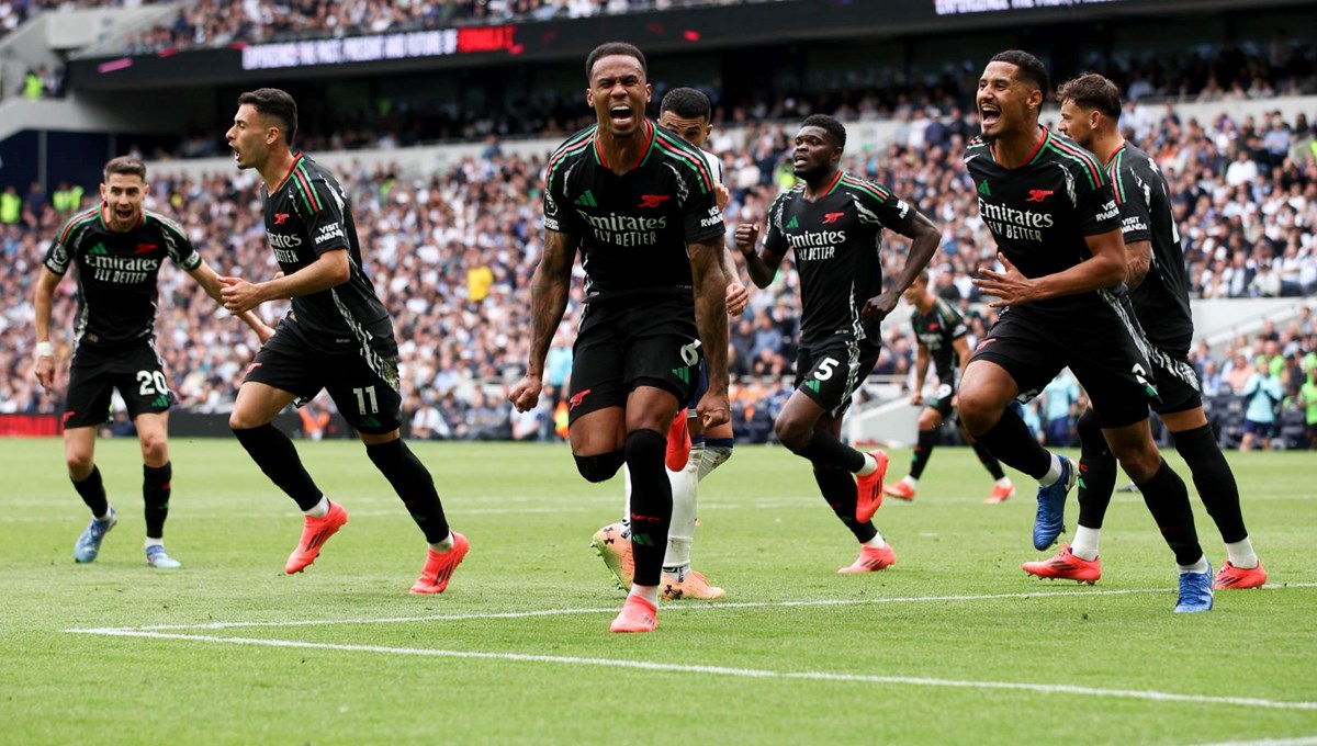 Kuzey Londra derbisinde kazanan Arsenal Kuzey Londra derbisinde kazanan Arsenal