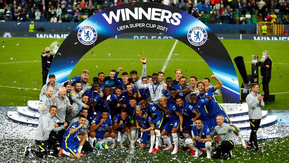 46. UEFA Süper Kupa'nın sahibi Chelsea
