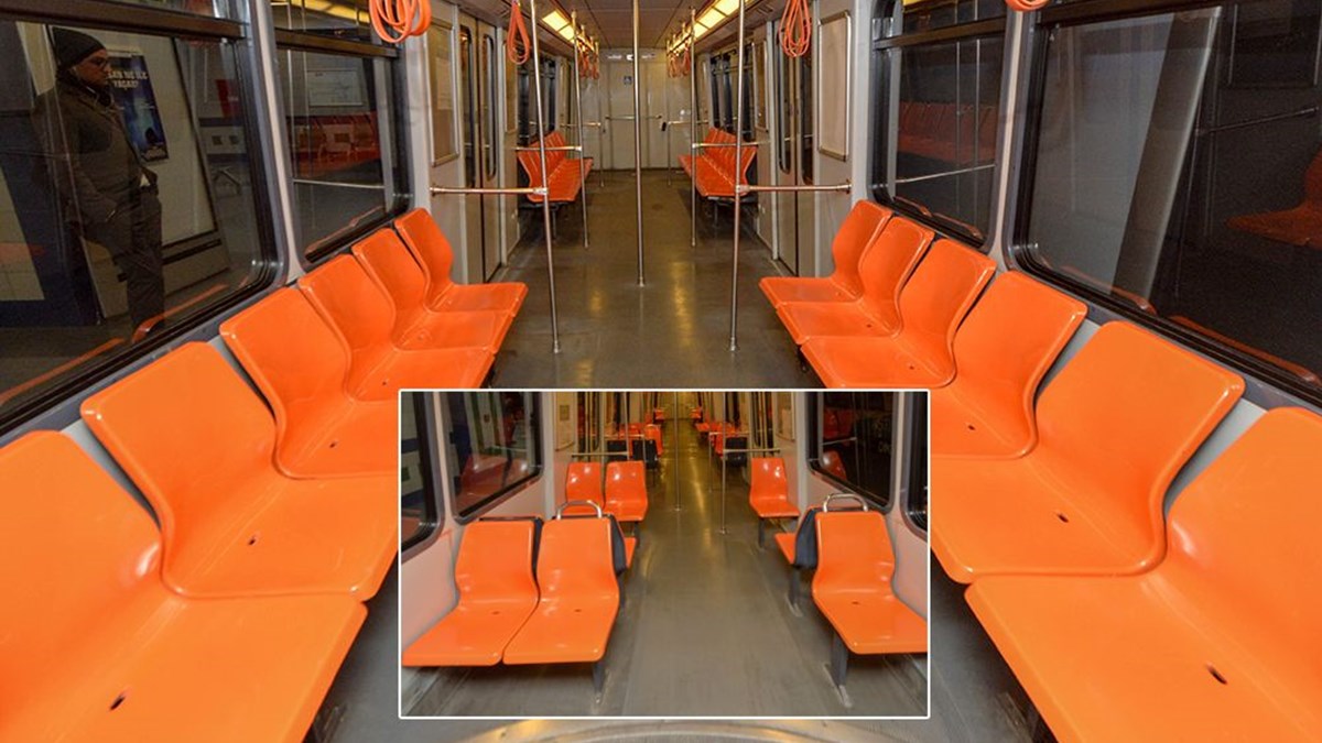 ankara da trenler icin koltuk duzeni