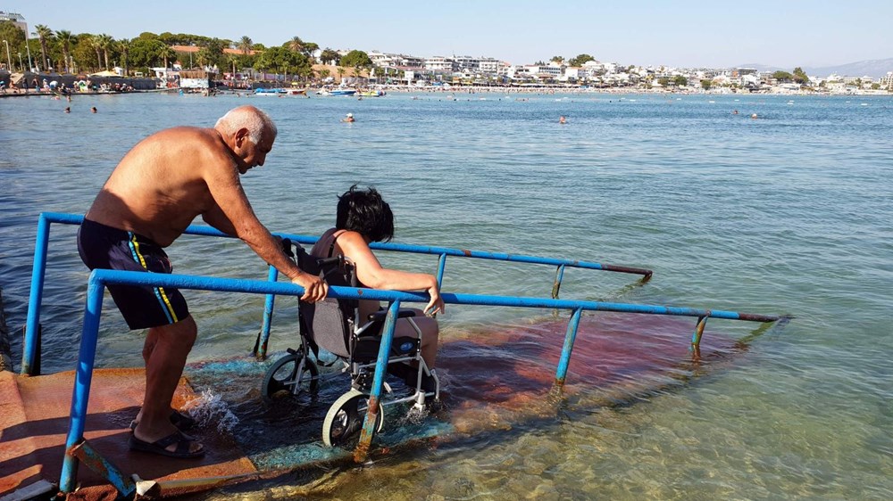 "Engelsiz Plaj" dünyanın dört bir yanından misafirlerini ağırlıyor - 4