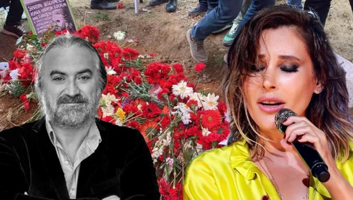 Funda Arar, Volkan Konak'ın mezarını ziyaret etti