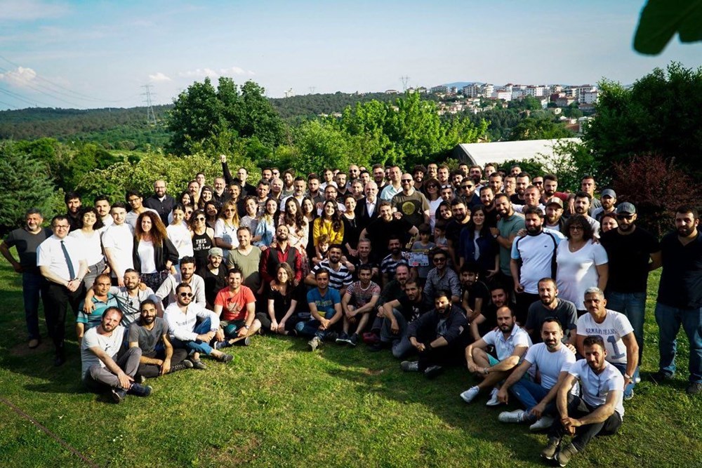 Çukur oyuncularının kamera arkası pozları - 4