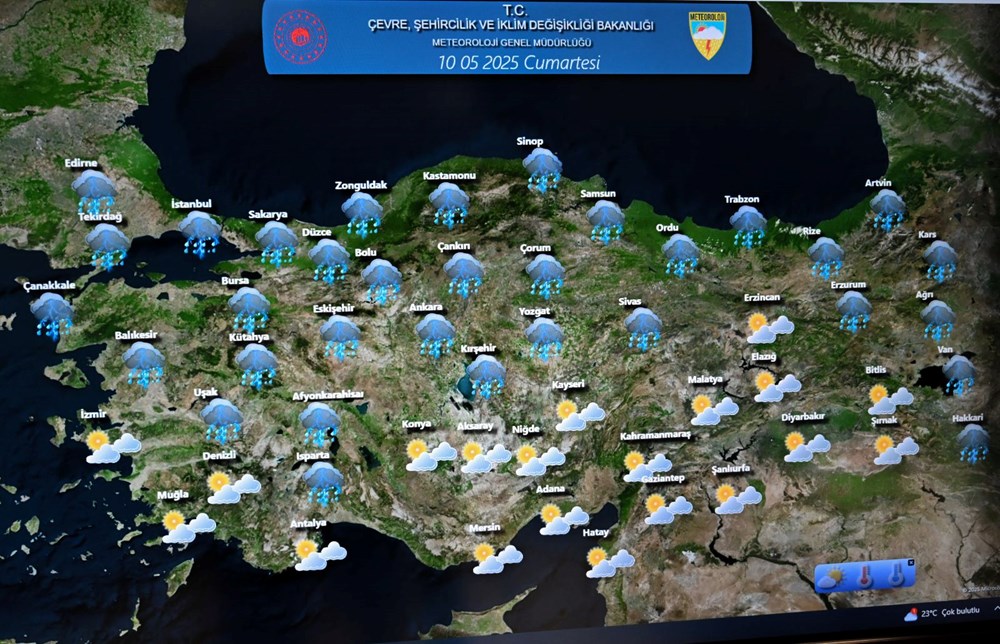 Bahar yerini kışa ve yağışlı havaya bırakacak: Hafta sonuna dikkat! - 1