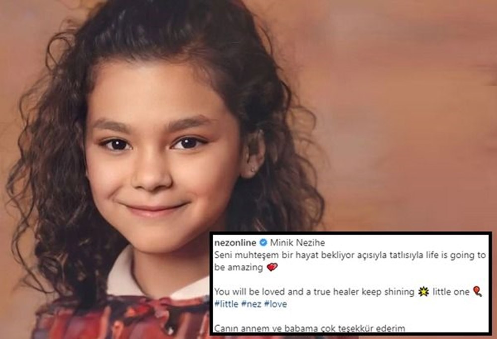 Su Burcu Yazgı Coşkun'dan nostaljik kare (Ünlülerin çocukluk ve gençlik halleri) - 255