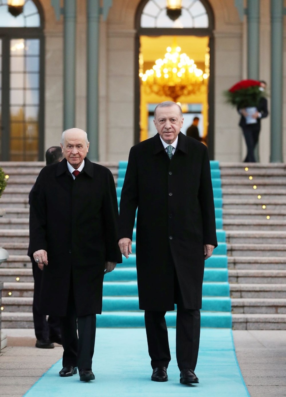 Cumhurbaşkanı Recep Tayyip Erdoğan ve  MHP lideri Devlet Bahçeli iftarda buluştu - 3