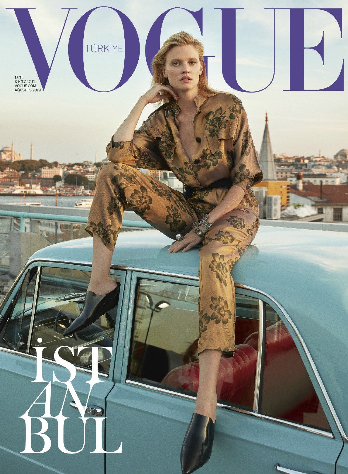 Vogue'dan İstanbul'a özel sayı (Vogue Türkiye Ağustos 2019 